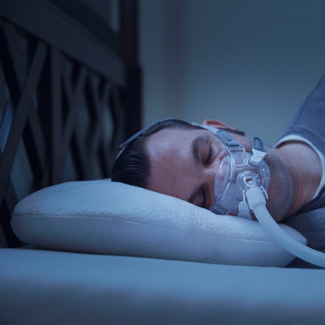 F&uuml;r die optimale Seitenlage! Nachtwaechter Schlafweste + Seitenschl&auml;fer/CPAP-Kissen LINA