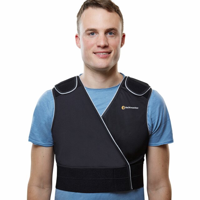 Nachtwaechter Anti-Schnarch Weste 2.0 + Zubeh&ouml;r XL/XXL + Reisetasche